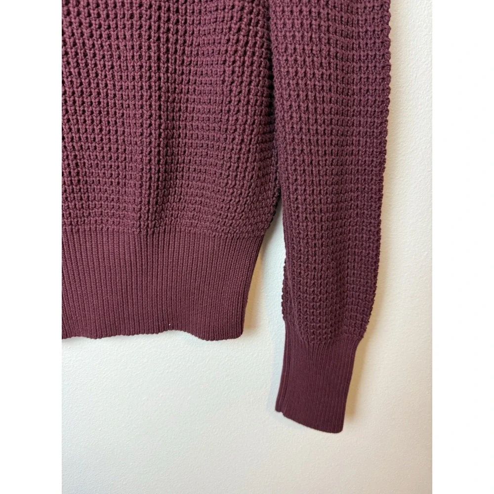 French‎ Connection Long Sleeve Crewneck Thick Sweater Maroon XL NWOT